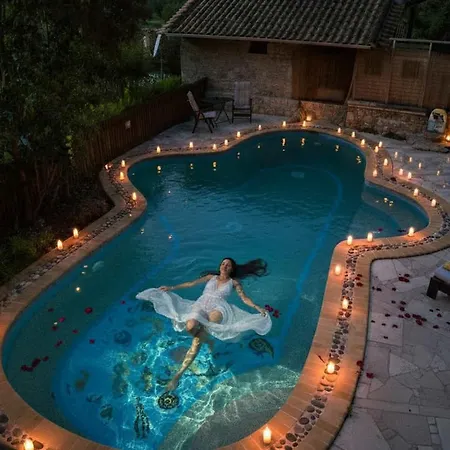 Villa 2k Eco Pool&stone Kriopigi