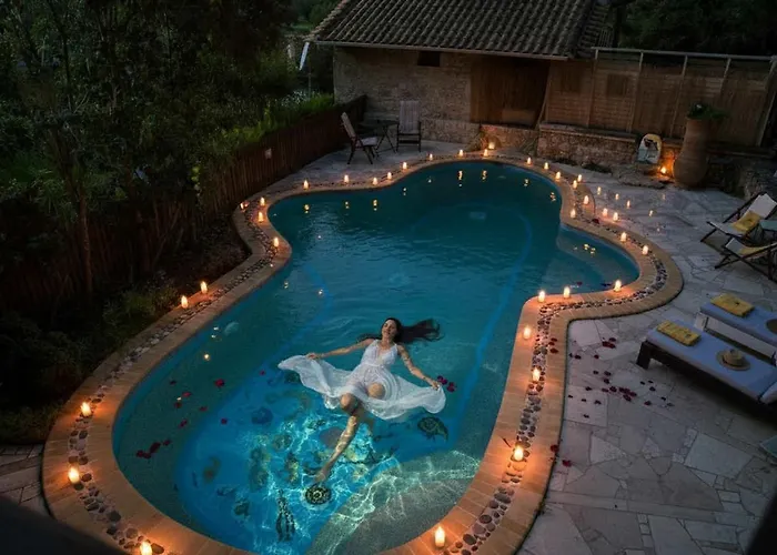 Villa 2k Eco Pool & Stone Kryopigi